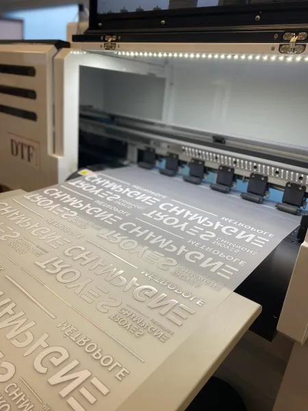 Technique marquage DTF