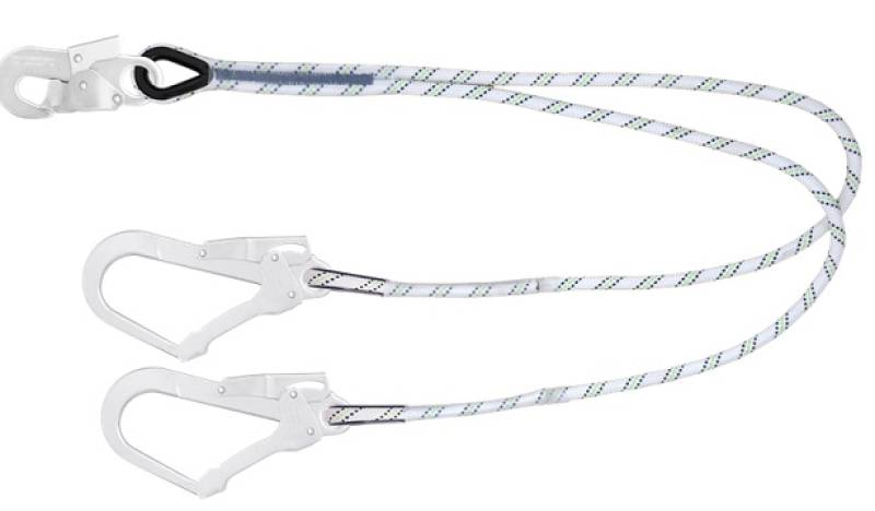 Longe double en corde tressée de chez Kratos - disponible chez Provence EPI situé à proximité de Gap.