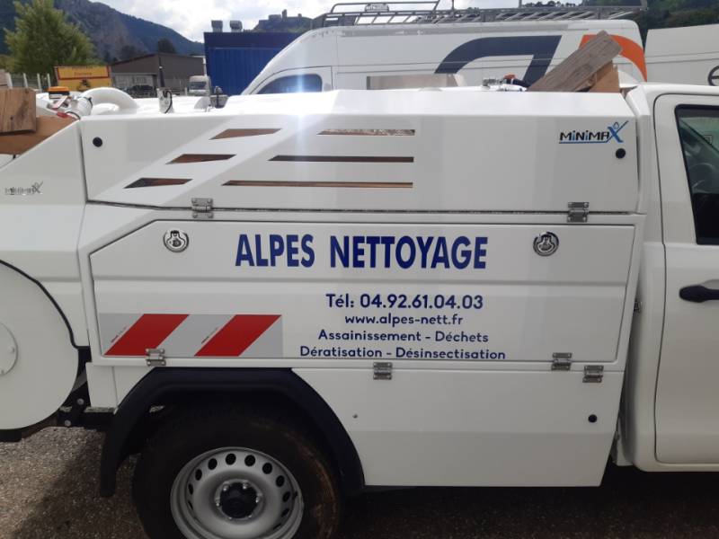 Flocage véhicule côté droit